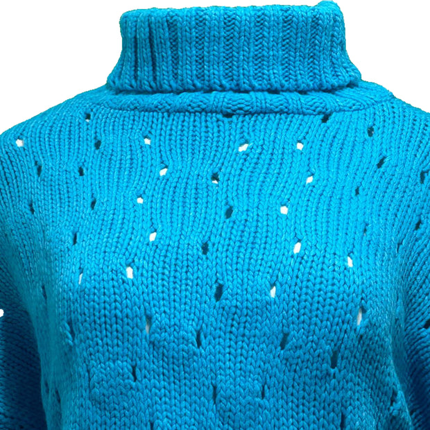 Cut out knit jumper