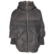 Trapeze puffer coat