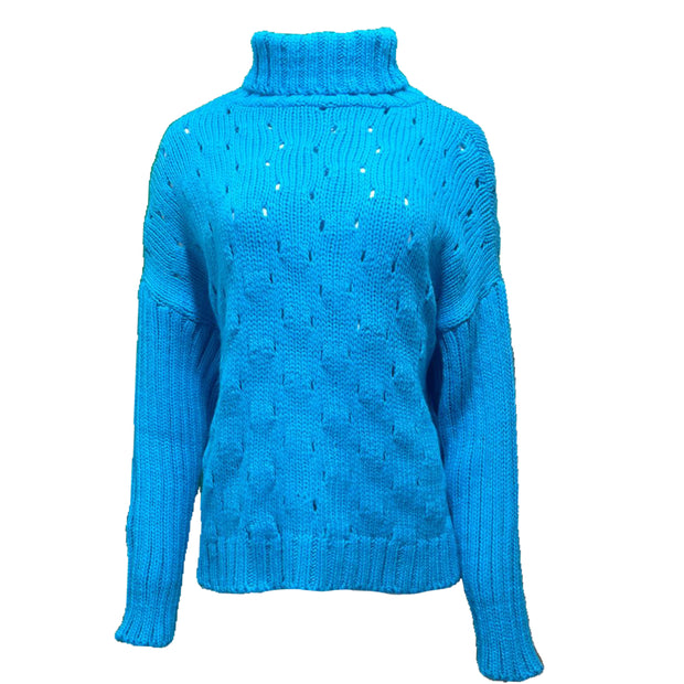 Cut out knit jumper