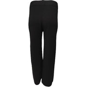 Knitted flare leg trouser