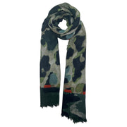 Wool Camouflage scarf