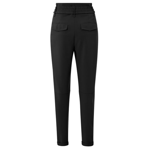 Woven high waist trouser