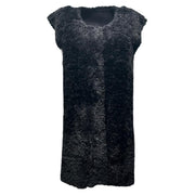 Reversible faux shearling sleeveless  gilet