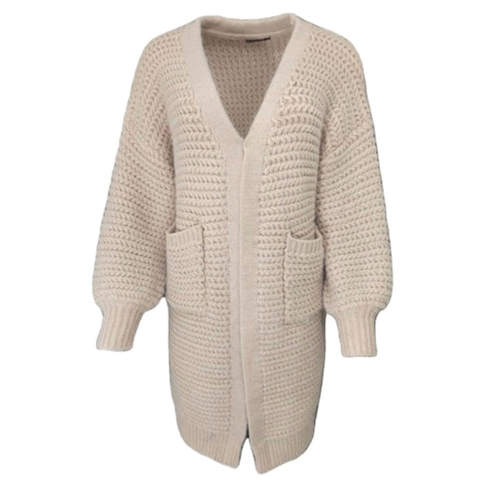 Angora blend cardigan/jacket