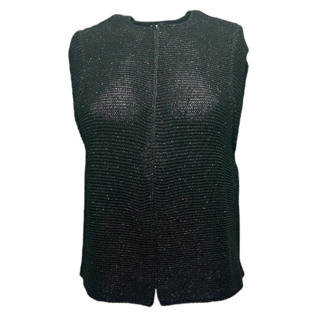 Sparkle metallic fiber gilet