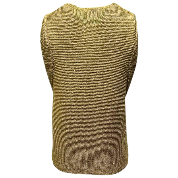 Sparkle metallic fiber gilet