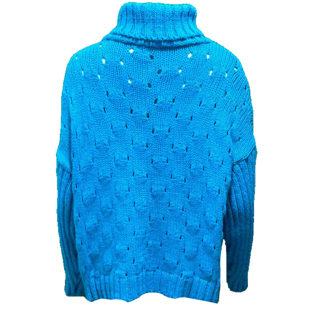 Cut out knit jumper