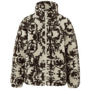 Printed teddy jacket