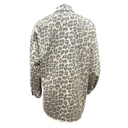 Leopard print shirt/jacket