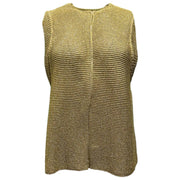 Sparkle metallic fiber gilet