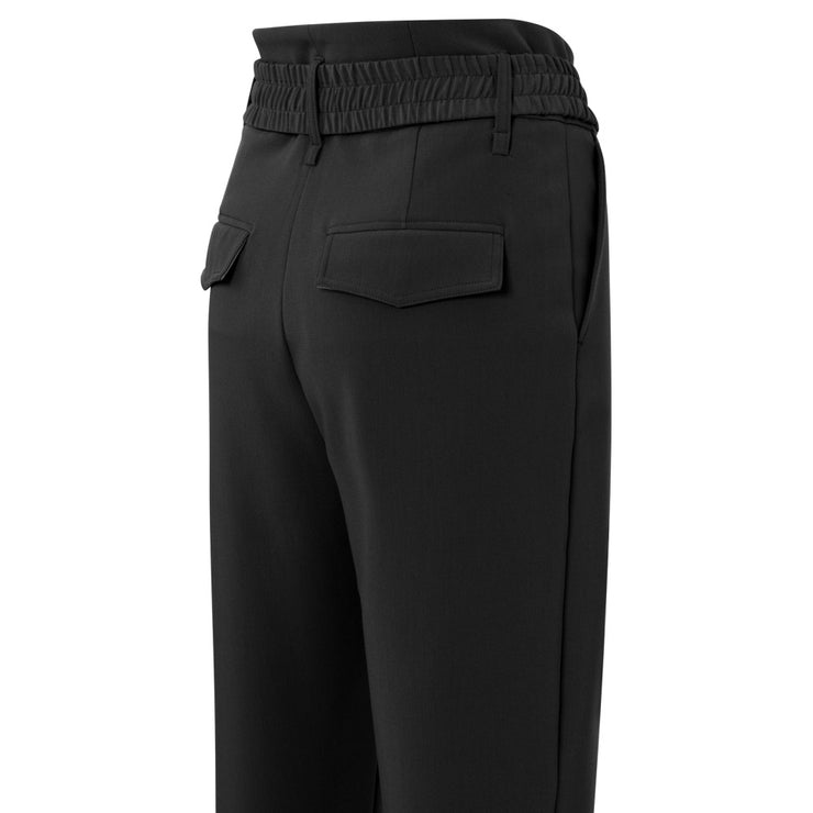 Woven high waist trouser