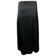 Sateen maxi skirt