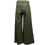 Wide leg high waist trouser