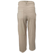 Cropped wide leg trousers