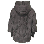 Trapeze puffer coat