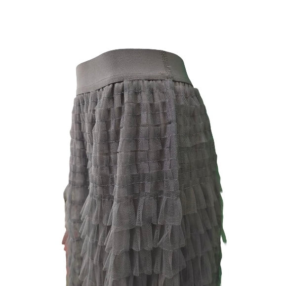 Ruffles mesh skirt
