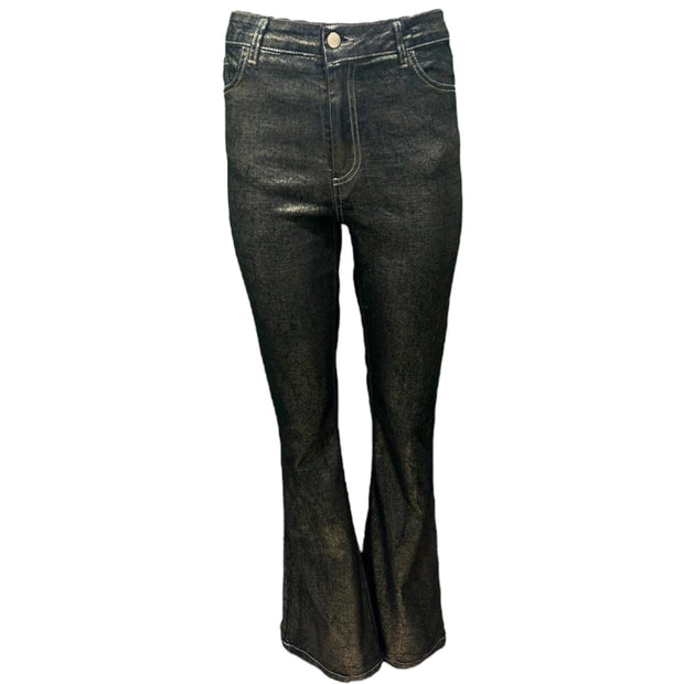 Sheen metallic jean