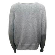 V-Neck lurex sweater