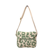 Leopard print crossbody bag