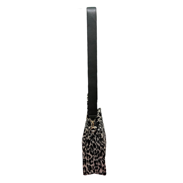 Animal print handle bag