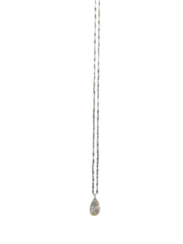 Mother of pearl drop pendant