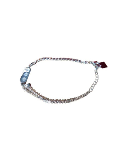 Silver star bracelette