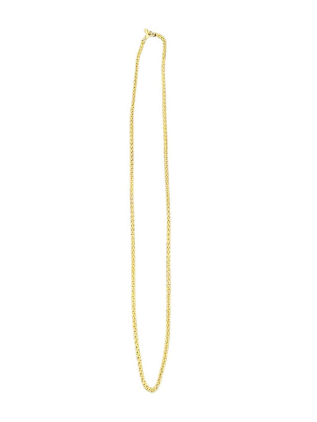 Twisted chain necklace