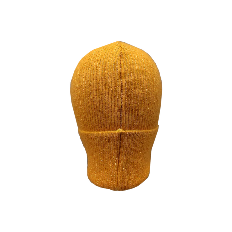 Metallic tread beanie