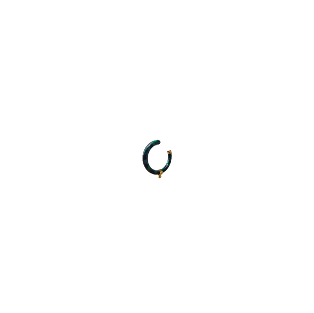 Acetate Hoop earrings