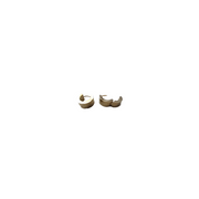 Small chunky hoop earring