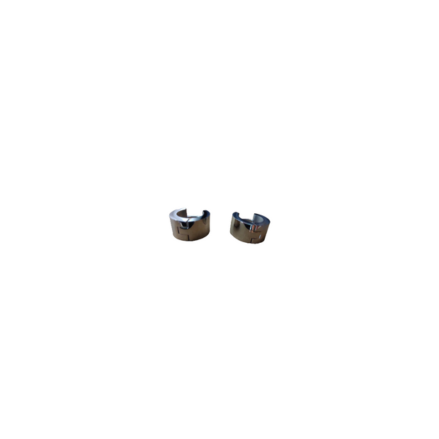 Small chunky hoop earring