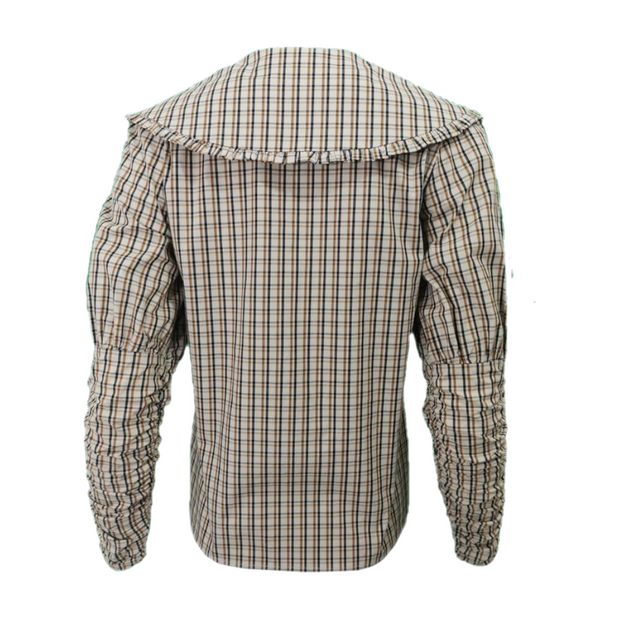 Cilia Collar check shirt