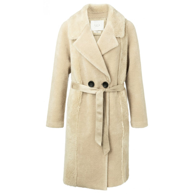 Wool teddy coat